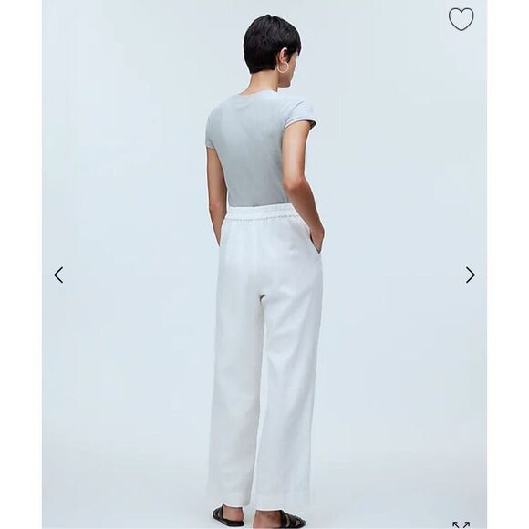 $88 Madewell Pull-On Straight Crop Pant size 6 m11 - Picture 2 of 6